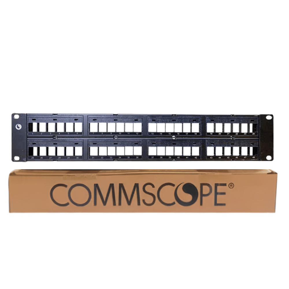 Patch Panel Rỗng CommScope Chuẩn SL 2U 48 Port