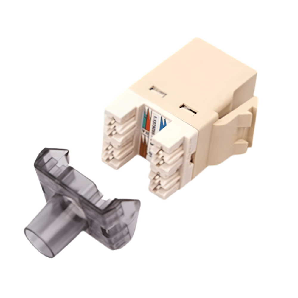 Ổ Cắm Mạng CommScope Cat6 RJ45 UTP Chuẩn SL Màu Trắng