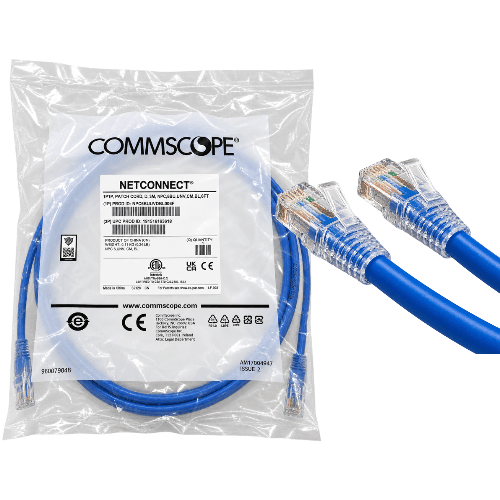 Dây Nhảy Mạng CommScope Cat6 UTP RJ45 2m