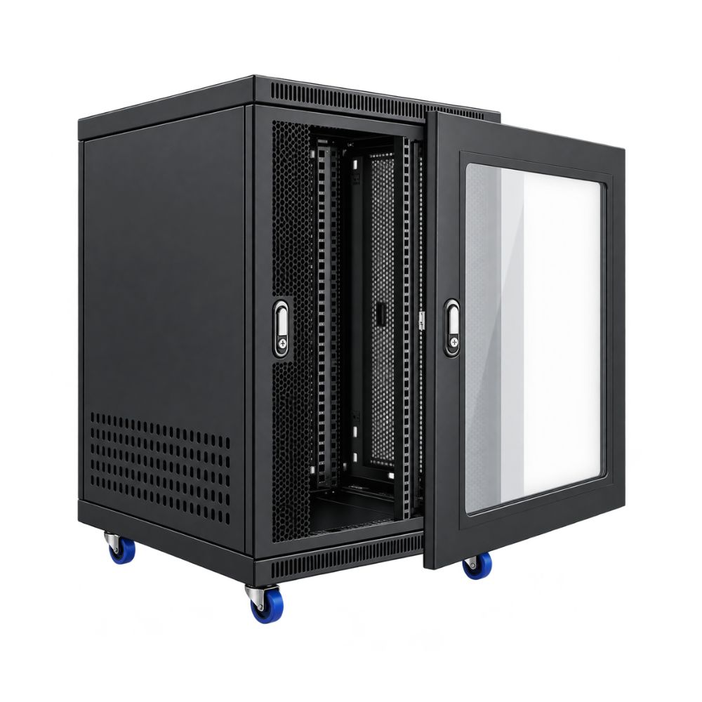 Tủ Rack PANARACK 15U D600 750x600x600mm Dạng Ráp